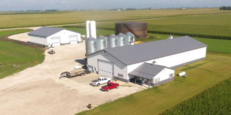 Wells Ag Supply nitrogen loadout facility in Paton, Iowa